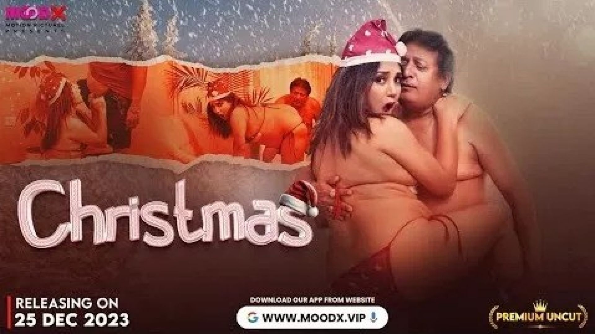 Christmas (2023) Hindi Uncut MoodX Hot Short Film WEB-DL