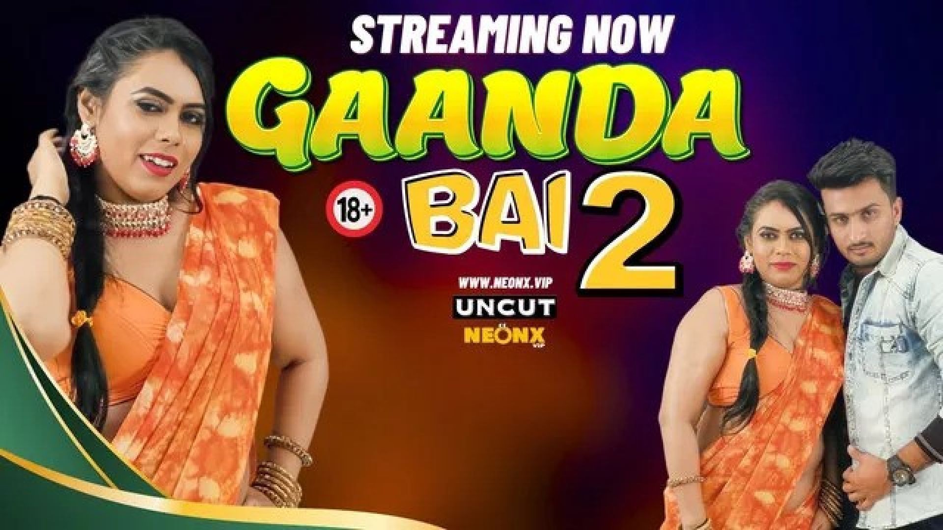 Gaanda Bai 2 (2024) Hindi Uncut NeonX Hot Short Film WEB-DL