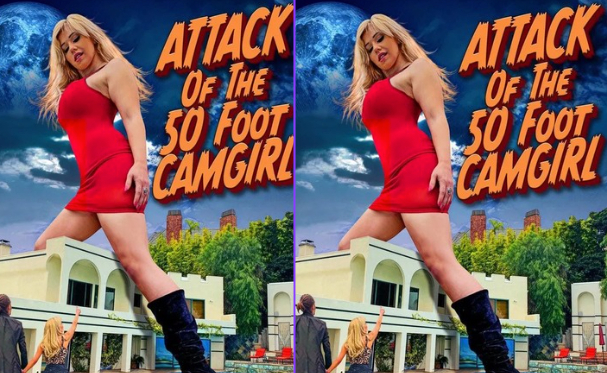 Attack of the 50 Foot Camgirl (2022) UNRATED English HDRip